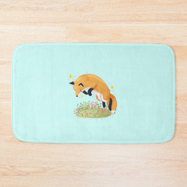 Item preview, Cute fox jumping  designed and sold by Mayarart.