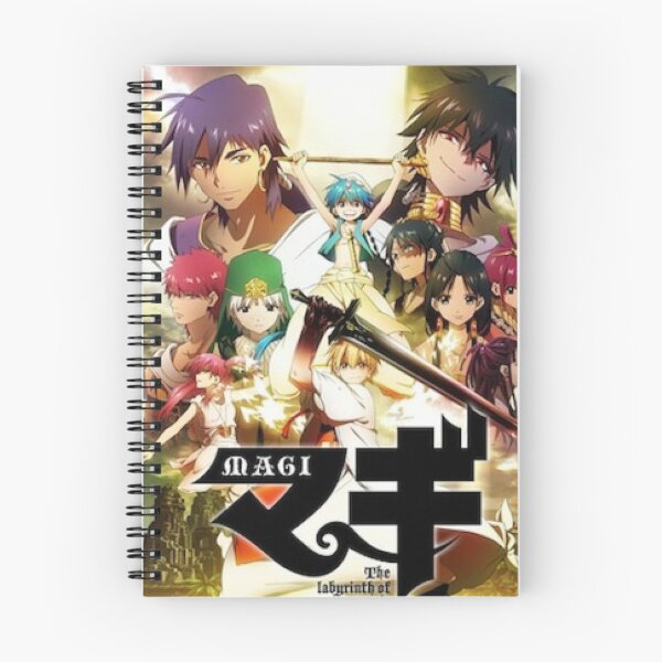 Aperçu de l'œuvre Magi The Labyrinth of Magic Anime créée et vendue par anime-ker.