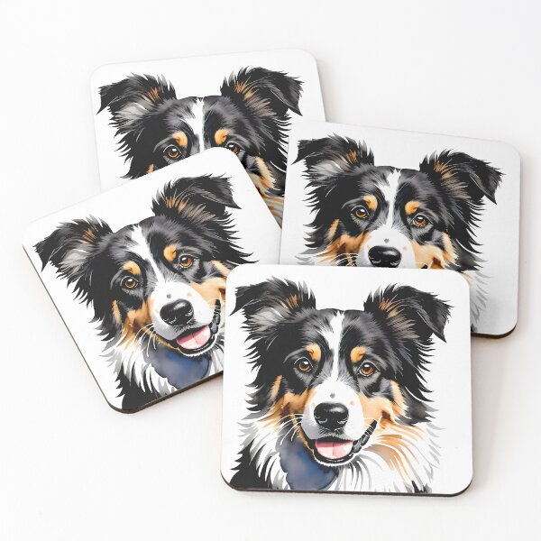 Artikelvorschau, Adorable Canine Companion: Stunning Watercolor Dog Portrait entworfen und verkauft von DavesDogShop.