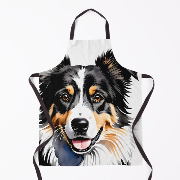 Artikelvorschau, Adorable Canine Companion: Stunning Watercolor Dog Portrait entworfen und verkauft von DavesDogShop.