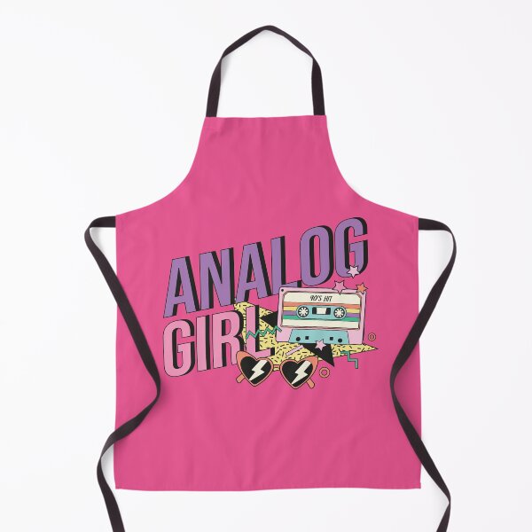 Item preview, Retro 90s Analog Girl Pink and Purple on Pink designed and sold by sweetbelle.