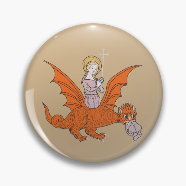 Item preview, Saint riding the Dragon designed and sold by CrowFriend.