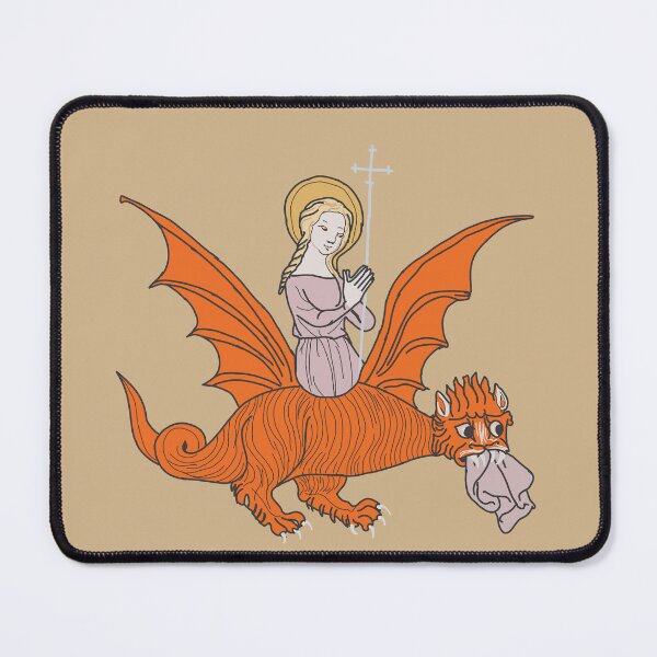 Item preview, Saint riding the Dragon designed and sold by CrowFriend.