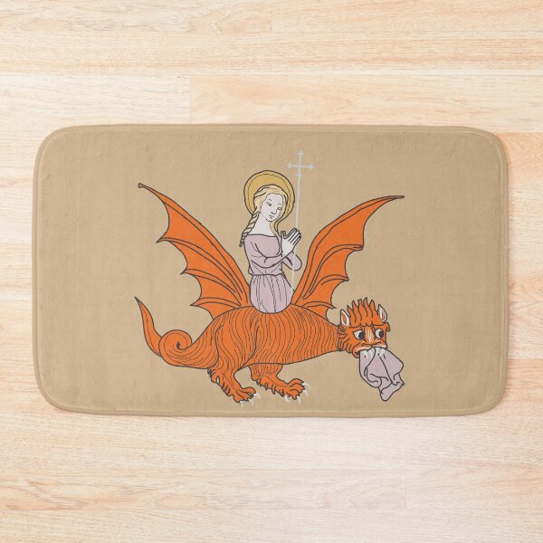 Item preview, Saint riding the Dragon designed and sold by CrowFriend.