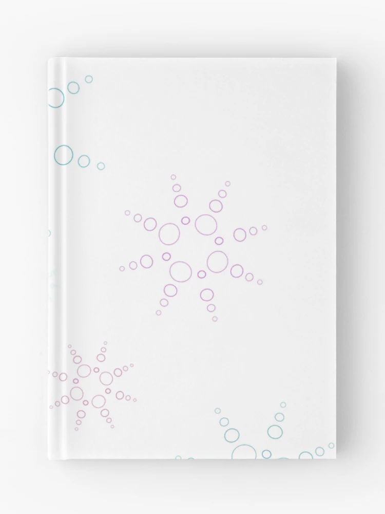 Thumbnail 1 of 3, Journal, Pastel Snowflakes designed and sold by conscript.
