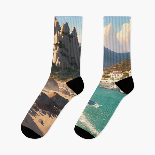 Item preview, Discover the Beauty of the Sun Coast: A Beach and Mountain View designed and sold by D3monic.
