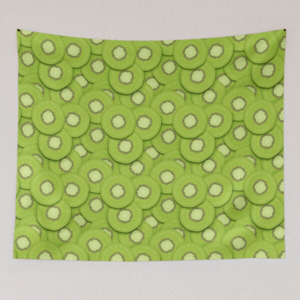 Item preview, Kiwi Slice Juicy Pattern designed and sold by meliseflores.