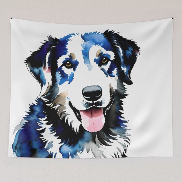 Item preview, Adorable Canine Companion: Stunning Watercolor Dog Portrait designed and sold by DavesDogShop.