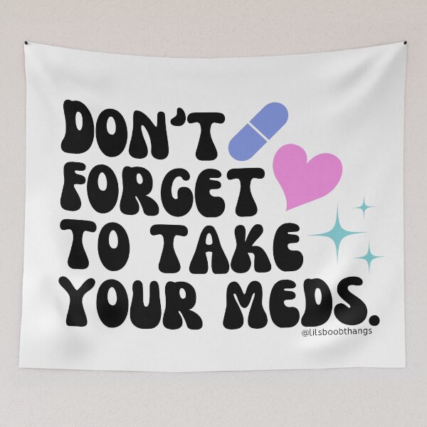 Item preview, Don't forget to take your meds. v4a | lilsboobthangs designed and sold by lilsboobthangs.