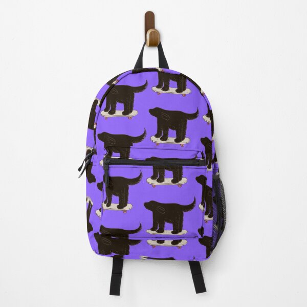 Item preview, Labrador brown skater on electric violet designed and sold by Itsdomd.