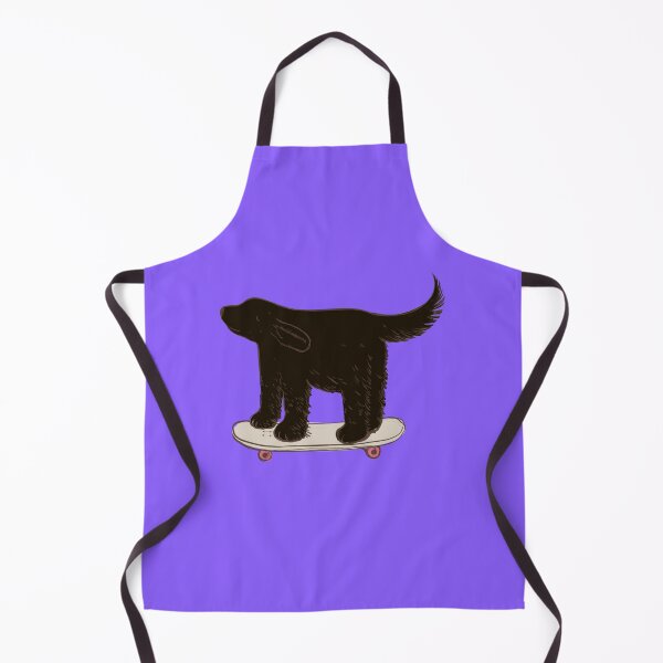 Item preview, Labrador brown skater on electric violet designed and sold by Itsdomd.