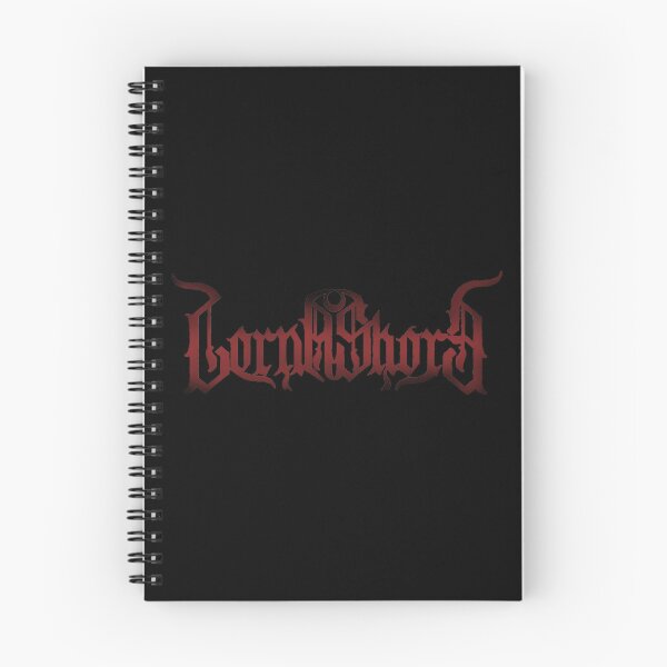 Item preview, Lorna shore logo art in red designed and sold by Cool-Vibez.