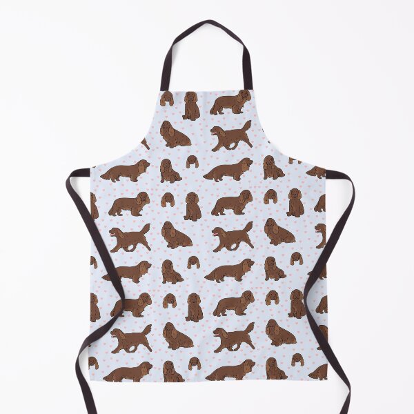 Item preview, Spaniel sussex cute illustration pack  designed and sold by Yarafantasyart.