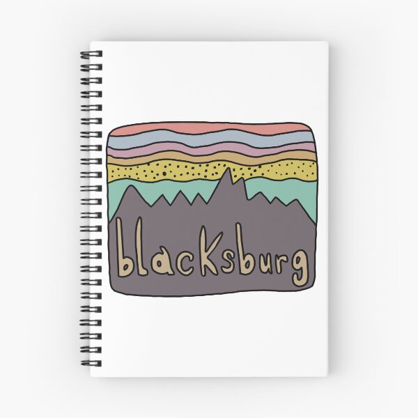 Aperçu de l'œuvre Blacksburg - Montagnes Blue Ridge créée et vendue par HollieCollie23.