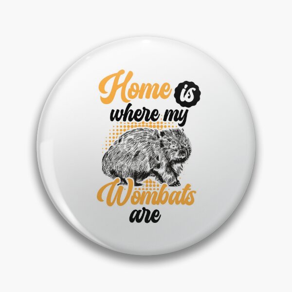 Item preview, Wombat is my home marsupial wombat designed and sold by madgrfx.