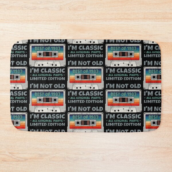 Item preview, VINTAGE BEST OF 1983 ALL ORIGINAL PARTS LIMITED EDITION RETRO FUNNY DISTRESSED CASSETTE BIRTHDAY GIFT designed and sold by Kipcio.