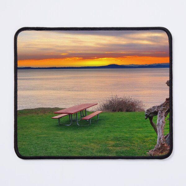 Item preview, Scenic view of sunset San Juan Islands designed and sold by ImgPrint.