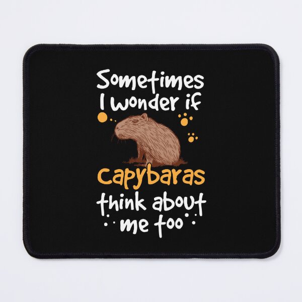 Item preview, Capybara think of me capybara designed and sold by madgrfx.