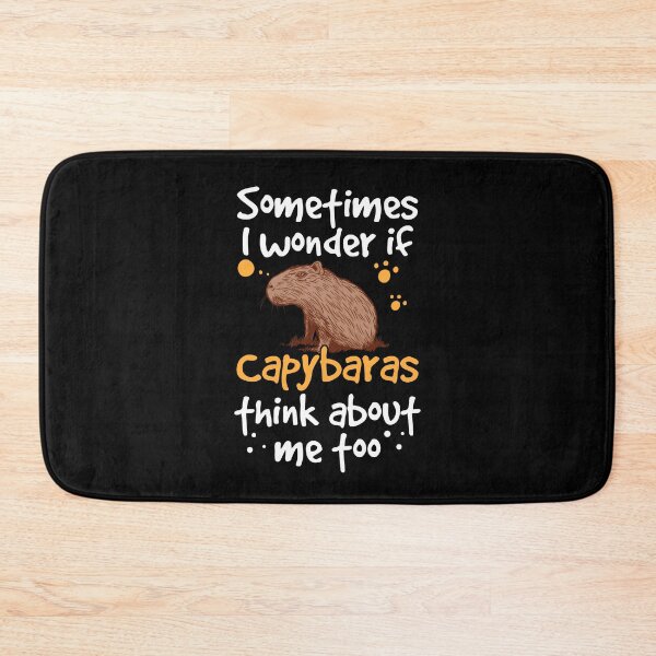 Item preview, Capybara think of me capybara designed and sold by madgrfx.
