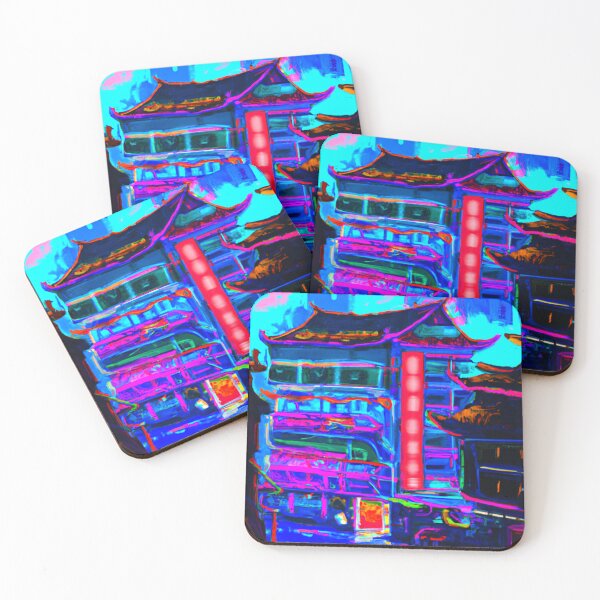 Item preview, Abstract Cyberpunk Home Painting | Dystopify  designed and sold by Dystopify.