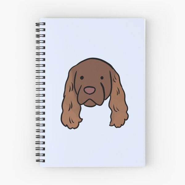 Item preview, Spaniel sussex cute illustration designed and sold by Yarafantasyart.