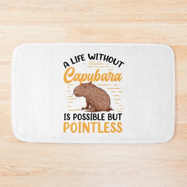 Item preview, Life without Capybara Capybara Capybara designed and sold by madgrfx.