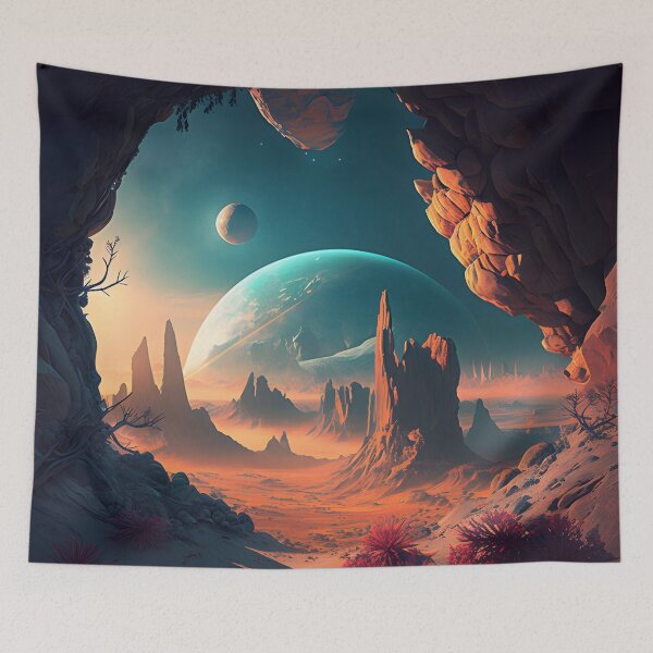 Item preview, Alien World designed and sold by aiartdirection.