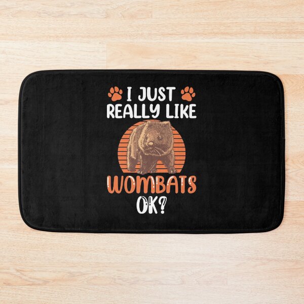 Item preview, I just like wombat australia marsupial designed and sold by madgrfx.