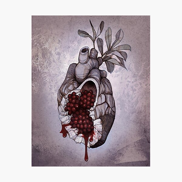 Heart of Persephone Photographic Print