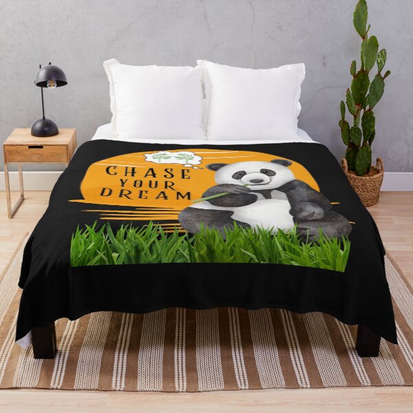 Item preview, Panda Bear Chase Your Eucalyptus Dream Sunset designed and sold by FreeMind-Design.