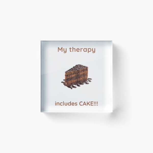 Item preview, My therapy includes cake designed and sold by Forever-gifts.