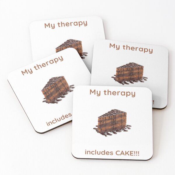 Item preview, My therapy includes cake designed and sold by Forever-gifts.