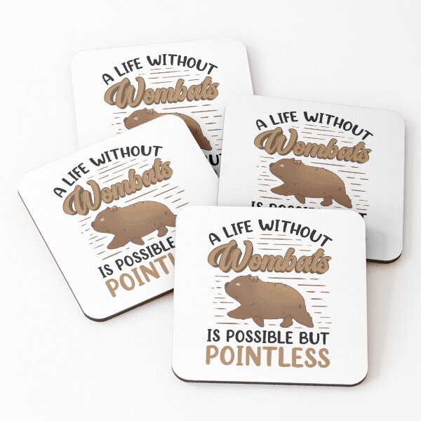 Item preview, Wombat pointless without Australia marsupial designed and sold by madgrfx.