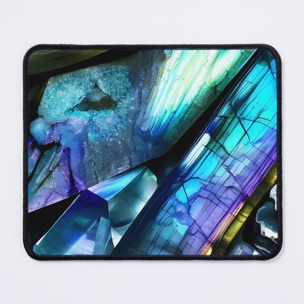 Item preview, Geology 101 Part Six rock hound crystals Abstract art designed and sold by Glimmersmith.
