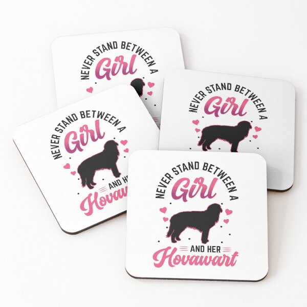 Item preview, Never stand between girls and their Hovawart designed and sold by madgrfx.
