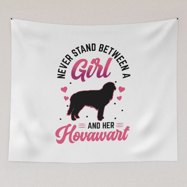 Item preview, Never stand between girls and their Hovawart designed and sold by madgrfx.