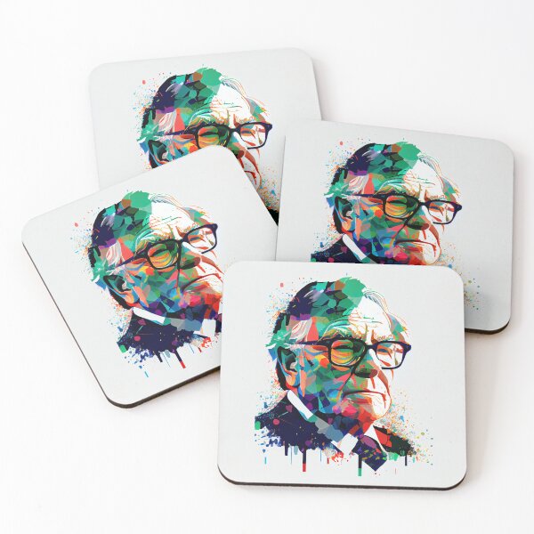 Item preview, "The Artful Investor: A Colorful Warren Buffett Illustration" designed and sold by Mykhailov.