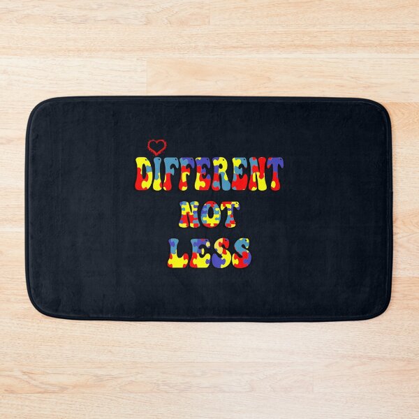 Item preview, Autism Awarehess Different Not Less Autistic Inspiration  designed and sold by Cute & Sassy Custom Gifting Boutiques.