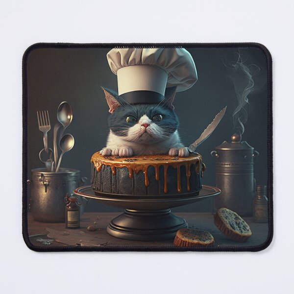 Item preview, cool cat bakes, you bake the world a better place designed and sold by OTA01.