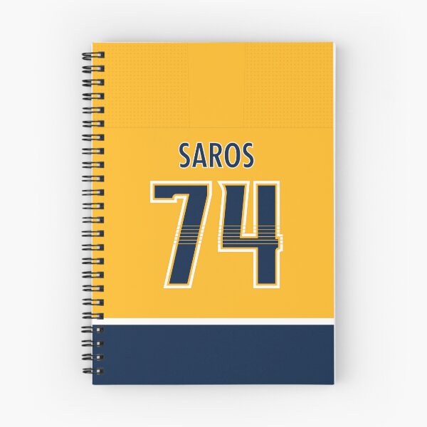 Item preview, Nashville Predators Juuse Saros Home Jersey Back Phone Case designed and sold by IAmAlexaJericho.