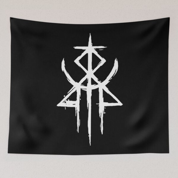 Item preview, Lorna shore immortal logo in white designed and sold by Cool-Vibez.
