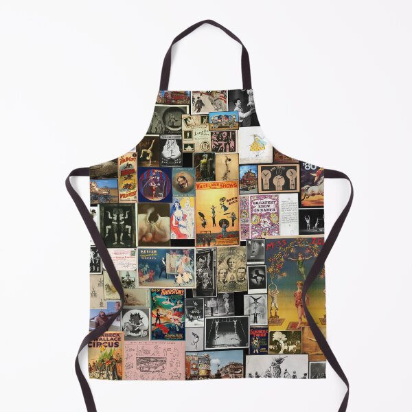 Item preview, Vintage circus collage designed and sold by History Farm.