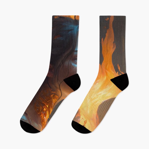Item preview, Melodic Flames: A Digital Painting of Passion and Love designed and sold by oanaunciuleanu.