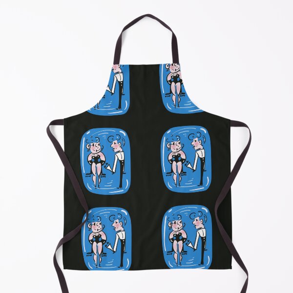 Item preview, Valentine with flowers (Blue) designed and sold by Doodbods.