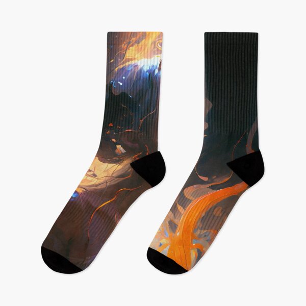 Item preview, Melodic Flames: A Digital Painting of Passion and Love designed and sold by oanaunciuleanu.