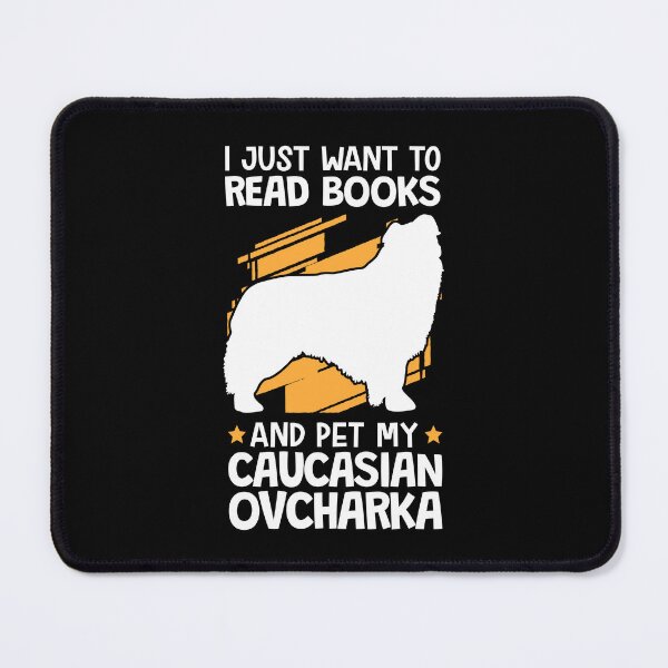 Item preview, Petting and reading Ovcharka Caucasian dog designed and sold by madgrfx.