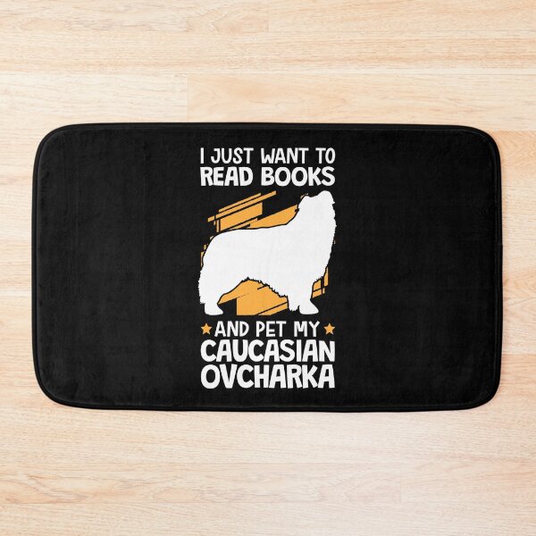Item preview, Petting and reading Ovcharka Caucasian dog designed and sold by madgrfx.