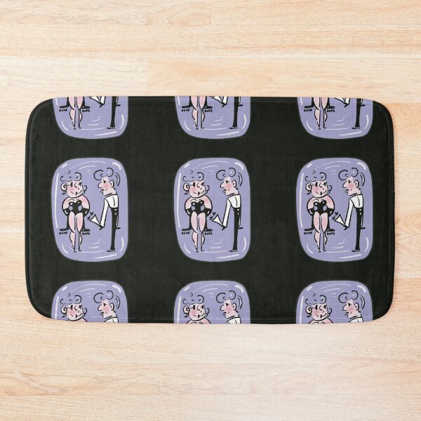 Item preview, Valentine with flowers (Violet) designed and sold by Doodbods.