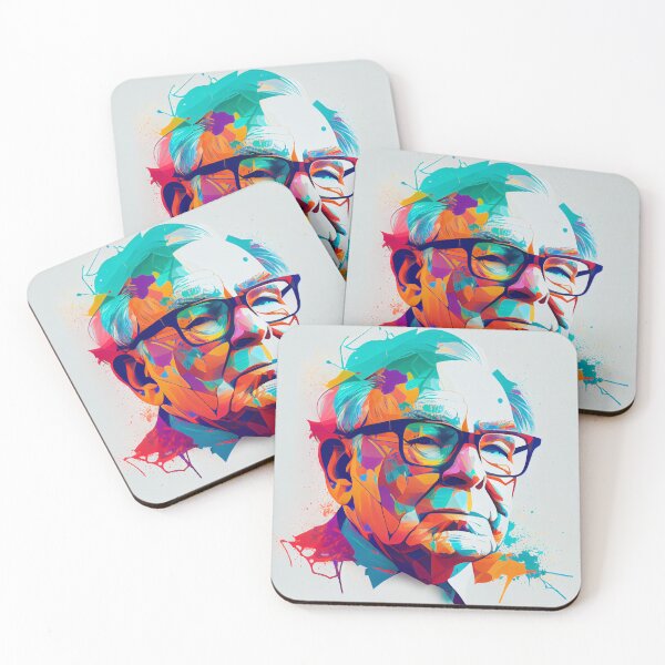 Item preview, "The Artful Investor: A Colorful Warren Buffett Illustration" designed and sold by Mykhailov.