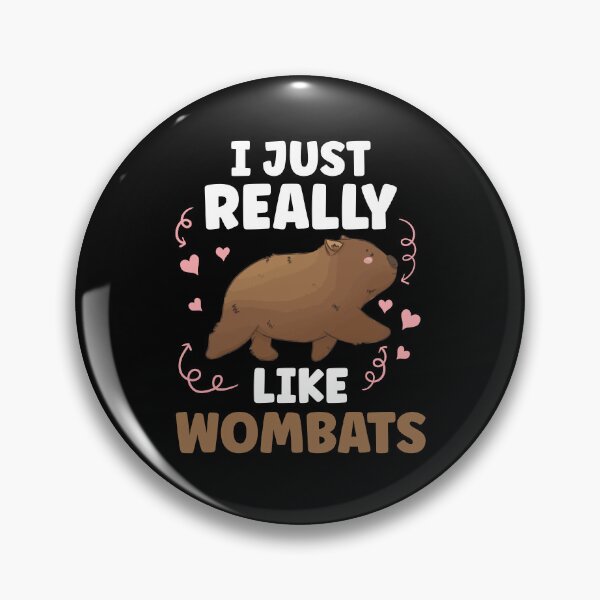 Item preview, I just like wombats marsupial wombat designed and sold by madgrfx.